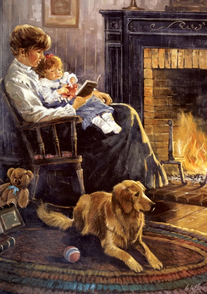 Art Puzzle - Nostalgic Sleep Story - 1000 piece jigsaw puzzle Hot