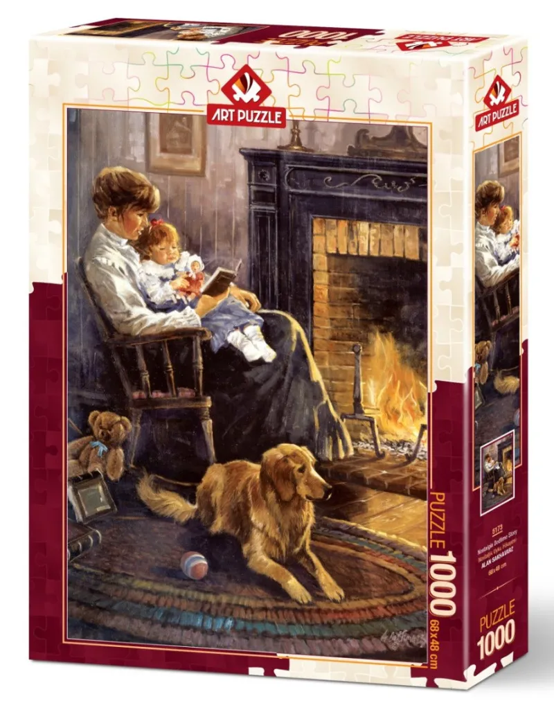 Art Puzzle - Nostalgic Sleep Story - 1000 piece jigsaw puzzle Hot