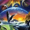 Art Puzzle - Orka Universe - 500 Piece Jigsaw Puzzle Online