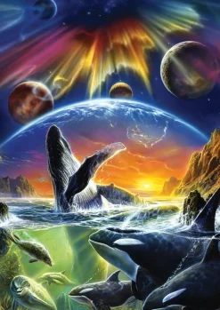 Art Puzzle - Orka Universe - 500 Piece Jigsaw Puzzle Online