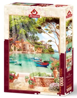 Art Puzzle - Peaceful Good Morning - 1000 Piece Jigsaw Puzzle Clearance