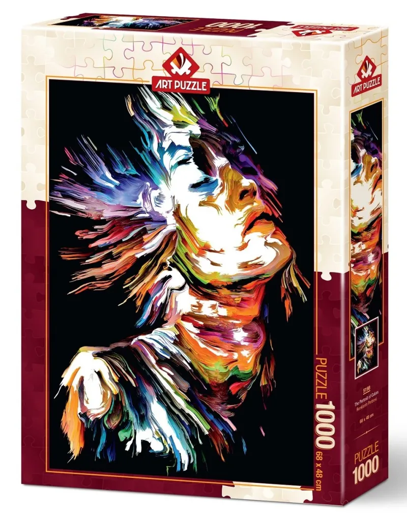 Art Puzzle - Portrait of Colours - 1000 Piece Jigsaw Puzzle Sale