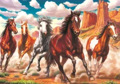 Art Puzzle - Running Wild in the Valley - 1000 Piece Jigsaw Puzzle New