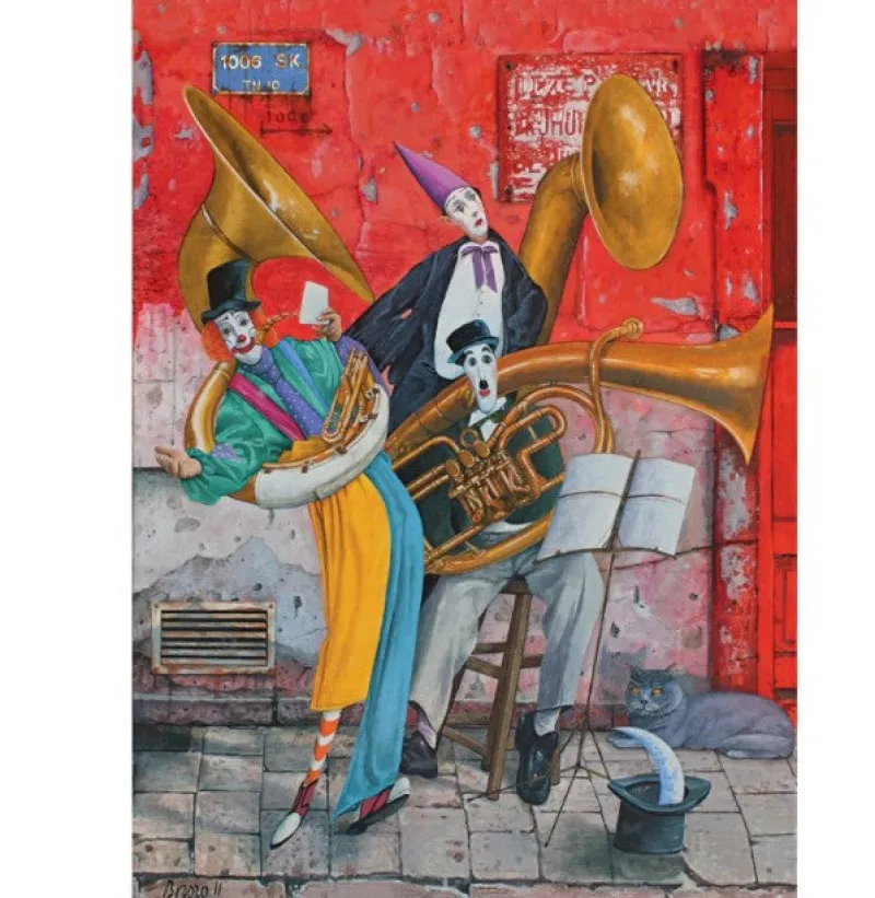 Art Puzzle - Soul of Music - 1000 Piece Jigsaw Puzzle Outlet