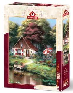 Art Puzzle - Sunday Breakfast - 500 Piece Jigsaw Puzzle Hot