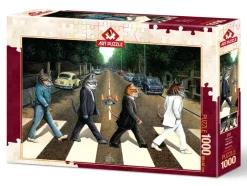 Art Puzzle - Tabby Road - 1000 piece jigsaw puzzle Fashion
