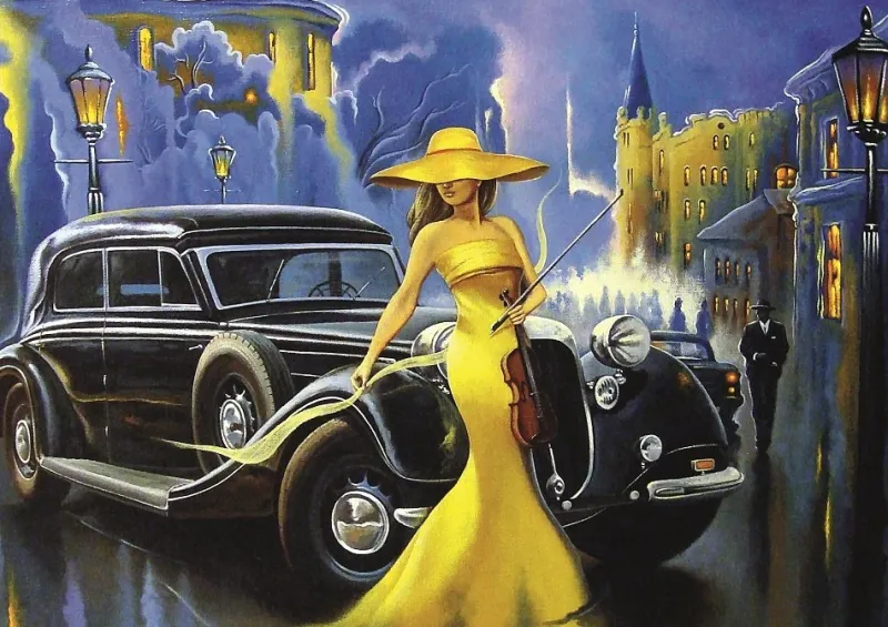 Art Puzzle - The Beauty of the Night - 1000 Piece Jigsaw Puzzle Hot