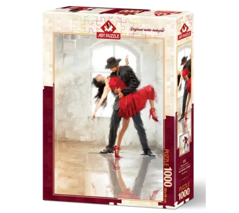 Art Puzzle - The Dance of the Passion - 1000 Piece Jigsaw Puzzle Online