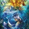 Art Puzzle - The Day and Night Princesses - 1000 Piece Jigsaw Puzzle Discount