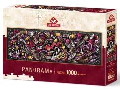Art Puzzle - The Elements of the Rhythm - 1000 Piece Jigsaw Puzzle Best