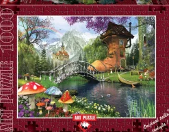 Art Puzzle - The Old Shoe House - 1000 piece jigsaw puzzle Hot