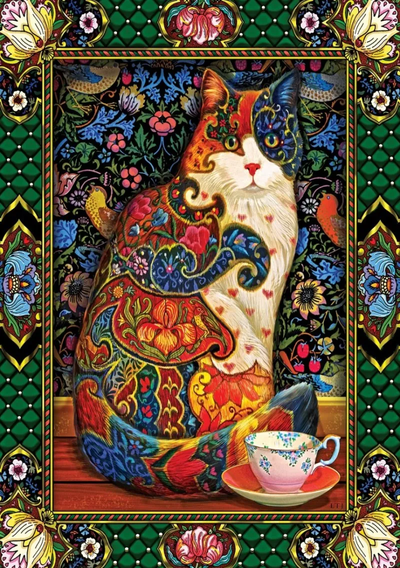 Art Puzzle - The Royal Cat - 1000 Piece Jigsaw Puzzle Discount