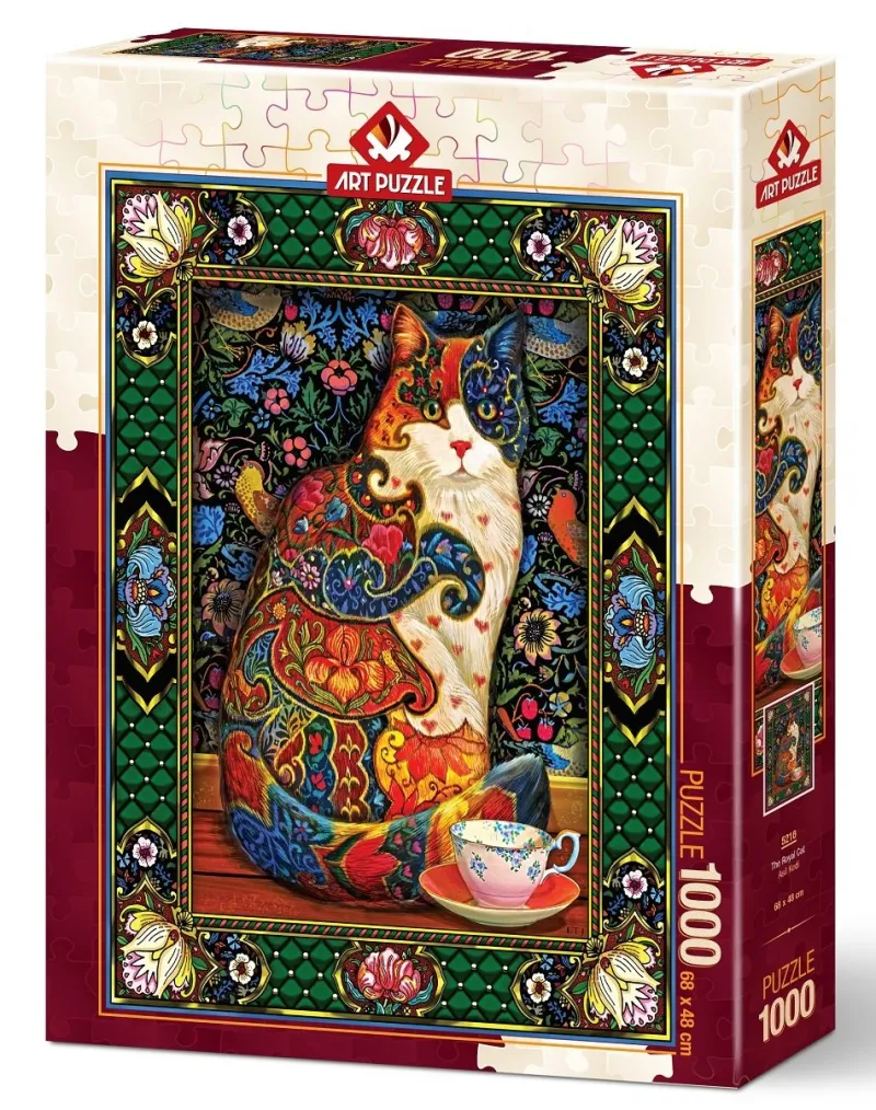 Art Puzzle - The Royal Cat - 1000 Piece Jigsaw Puzzle Discount