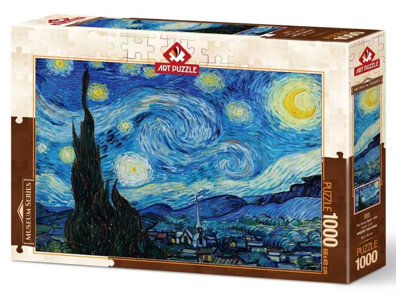 Art Puzzle - Vincent Van Gogh - Starry Night over the Rhône, 1888 - 1000 Piece Jigsaw Puzzle Discount