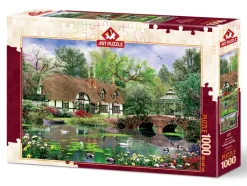 Art Puzzle - Water Lilies - 1000 piece jigsaw puzzle Hot