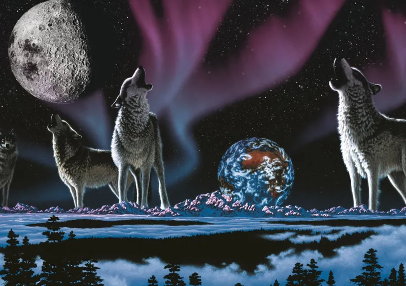 Art Puzzle s - Song of the Universe - 1000 piece jigsaw puzzle Hot