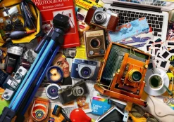 Bluebird - Retro Camera Tabletop - 1000 Piece Jigsaw Puzzle Discount