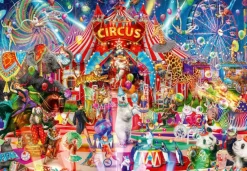 Bluebird - A Night at the Circus - 1000 Piece Jigsaw Puzzle Online
