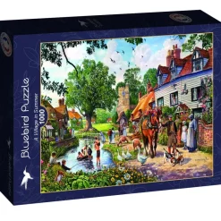 Bluebird - A Village in Summer - 1000 Piece Jigsaw Puzzle Discount
