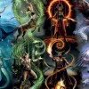Bluebird - Anne Stokes - Elemental Magic - 1000 Piece Jigsaw Puzzle Sale