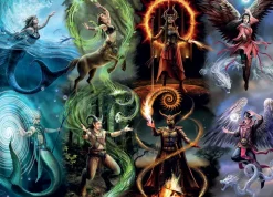 Bluebird - Anne Stokes - Elemental Magic - 1000 Piece Jigsaw Puzzle Sale