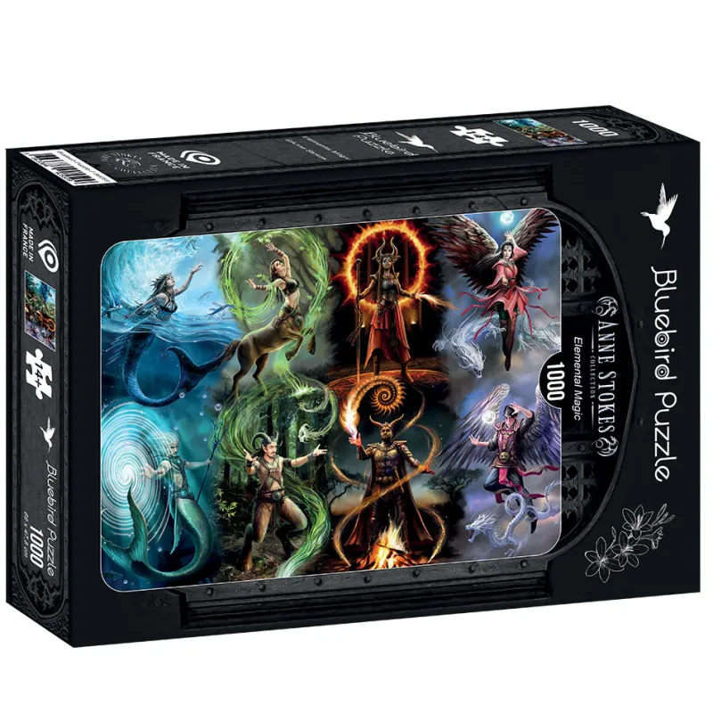 Bluebird - Anne Stokes - Elemental Magic - 1000 Piece Jigsaw Puzzle Sale