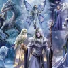 Bluebird - Anne Stokes - Winter Fantasy - 1000 Piece Jigsaw Puzzle Fashion