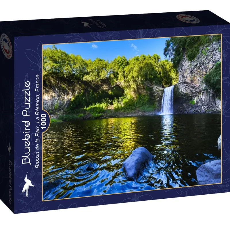 Bluebird - Bassin de la Paix, La Réunion, France - 1000 Piece Jigsaw Puzzle Discount