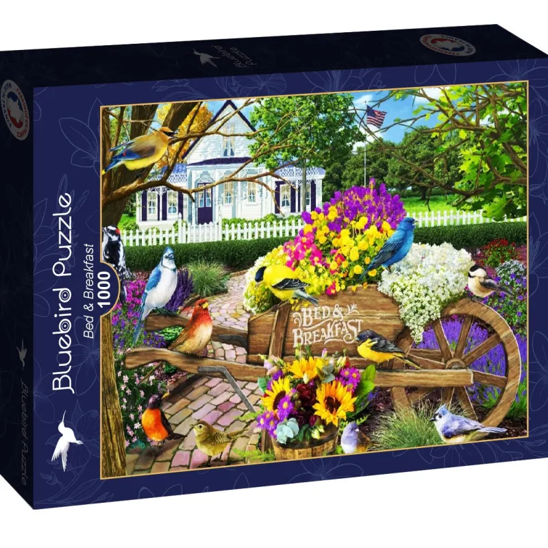 Bluebird - Bed & Breakfast - 1000 Piece Jigsaw Puzzle Sale
