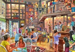 Bluebird - Bookshop Tearoom - 1000 Piece Jigsaw Puzzle Clearance
