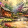 Bluebird - Brookside Retreat - 1000 Piece Jigsaw Puzzle Fashion