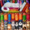 Bluebird - Cat Bookshelf - 1000 Piece Jigsaw Puzzle Discount