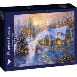 Bluebird - Christmas Cottage - 1000 Piece Jigsaw Puzzle Best
