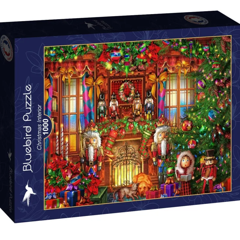Bluebird - Christmas Interior - 1000 Piece Jigsaw Puzzle Discount
