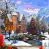 Bluebird - Christmas Mountain View - 1000 Piece Jigsaw Puzzle Best