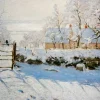 Bluebird - Claude Monet - The Magpie, 1869 - 1000 Piece Jigsaw Puzzle Discount
