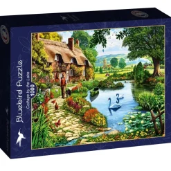 Bluebird - Cottage by the Lake - 1000 Piece Jigsaw Puzzle Sale