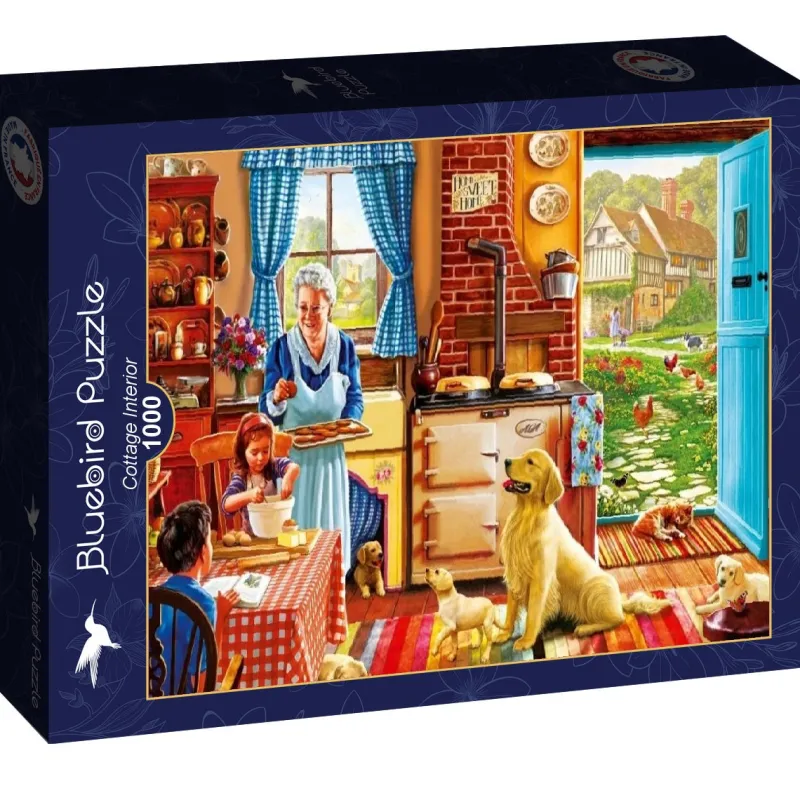 Bluebird - Cottage Interior - 1000 Piece Jigsaw Puzzle Fashion