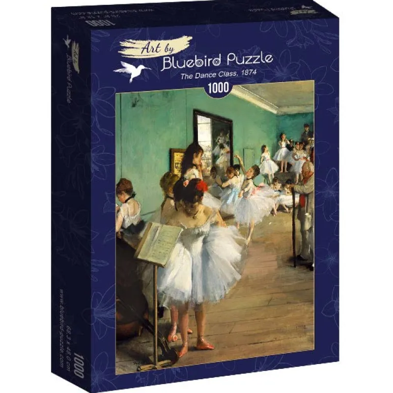 Art by Bluebird Bluebird - Degas - The Dance Class, 1874 - 1000 Piece Jigsaw Puzzle New