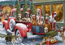 Bluebird - Dogs on Truck - 1000 Piece Jigsaw Puzzle Best