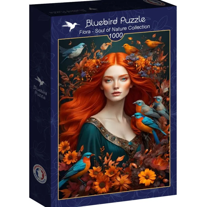 Bluebird - Flora - Soul of Nature Collection - 1000 Piece Jigsaw Puzzle Best