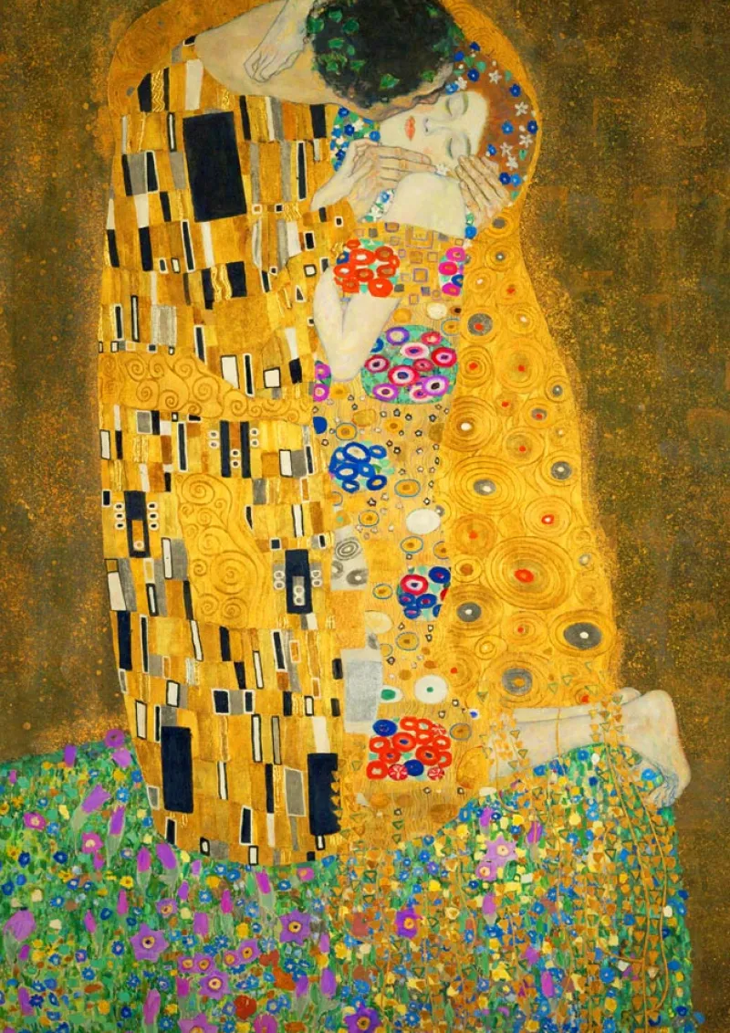 Art by Bluebird Bluebird - Gustave Klimt - The Kiss, 1908 - 1000 piece jigsaw puzzle Discount