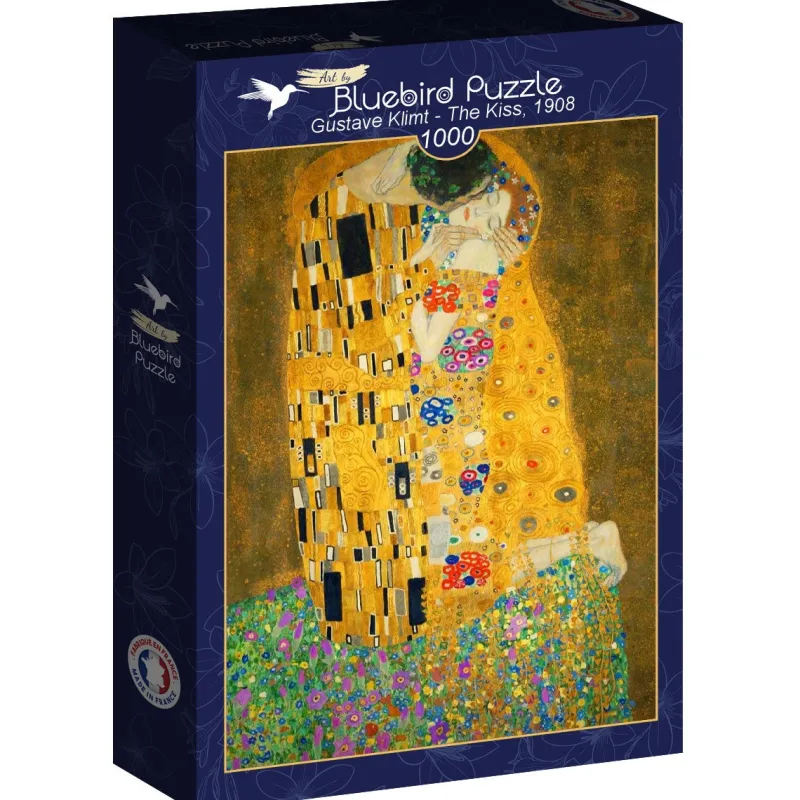 Art by Bluebird Bluebird - Gustave Klimt - The Kiss, 1908 - 1000 piece jigsaw puzzle Discount