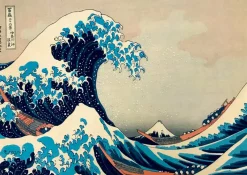 Bluebird - Hokusai - The Great Wave off Kanagawa, 1831 - 1000 Piece Jigsaw Puzzle Hot