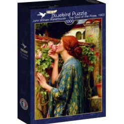 Bluebird - John William Waterhouse - The Soul of the Rose, 1903 - 1000 Piece Jigsaw Puzzle Online
