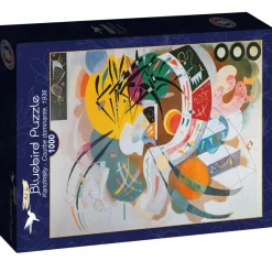 Art by Bluebird Bluebird - Kandinsky - Courbe dominante, 1936 - 1000 piece jigsaw puzzle Online