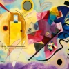 Art by Bluebird Bluebird - Kandinsky - Gelb-Rot-Blau, 1925 - 1000 Piece Jigsaw Puzzle Online