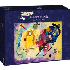 Art by Bluebird Bluebird - Kandinsky - Gelb-Rot-Blau, 1925 - 1000 Piece Jigsaw Puzzle Online