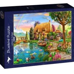 Bluebird - Lakeside Cottage - 1000 Piece Jigsaw Puzzle Discount