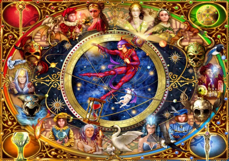 Bluebird - Legacy of the Divine Tarot - 1000 Piece Jigsaw Puzzle Best